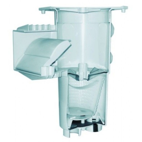 OWM Skimmer für Betonbecken, Deckel und Hals weiss